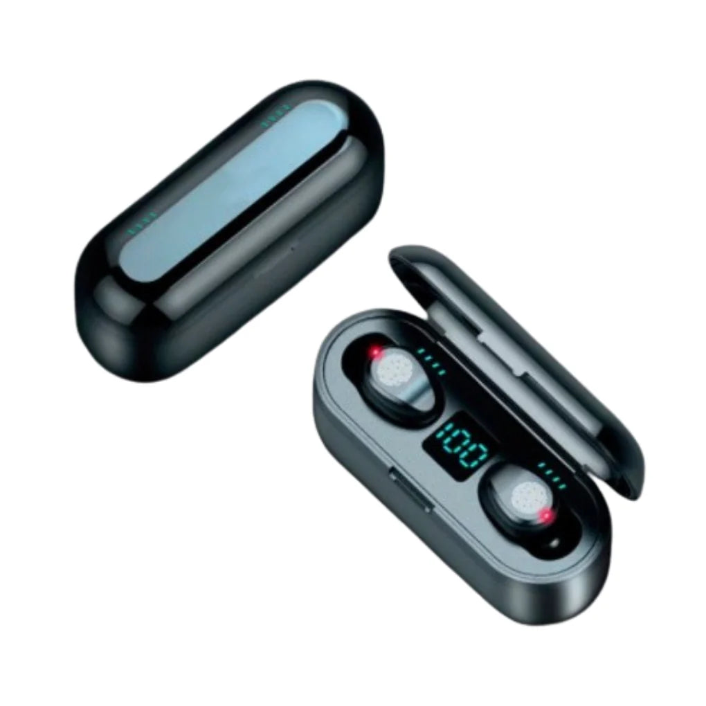 Audífono Inalámbricos F9 Con Power Bank